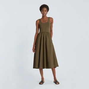 Everlane Midi Dress, Green